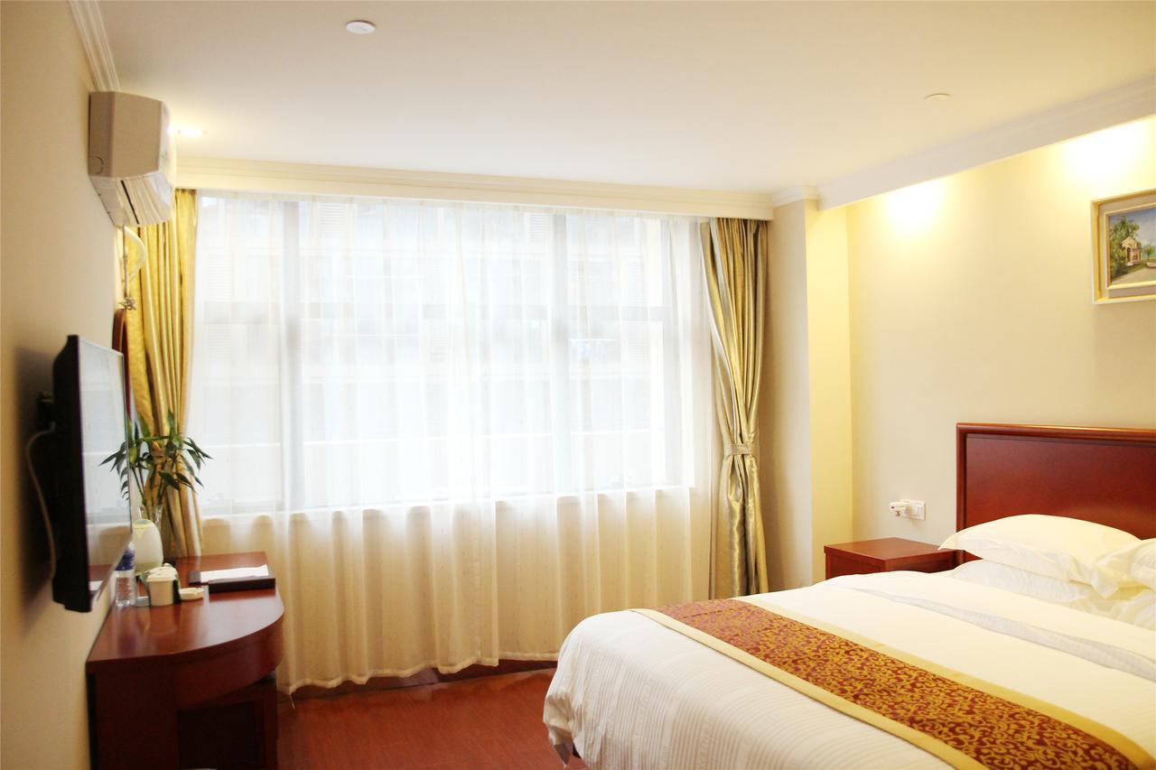 Greentree Inn Anhui Hefei Economic Development Zone Penglai Road Express Hotel Eksteriør bilde